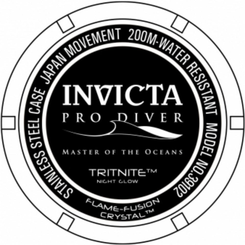 ***SOLD*** Invicta Pro Diver Quartz Blue Dial Pepsi Bezel Men's Watch - Picture 4 of 5